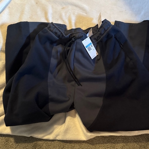 Nike Black and Gray Sweatpants